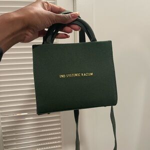 Forest Green Brandon Blackwood Handbag